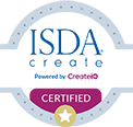 ISDA create partner badge.